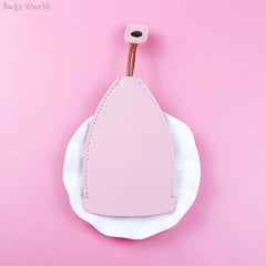 Cartoon Car Key Case Cover PU Leather Key Bag Keychain Cover