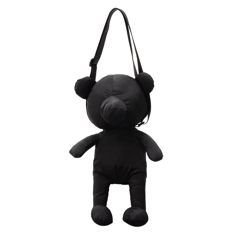Cute Little Bear Crossbody Bag Nylon Handbag