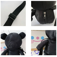Cute Little Bear Crossbody Bag Nylon Handbag