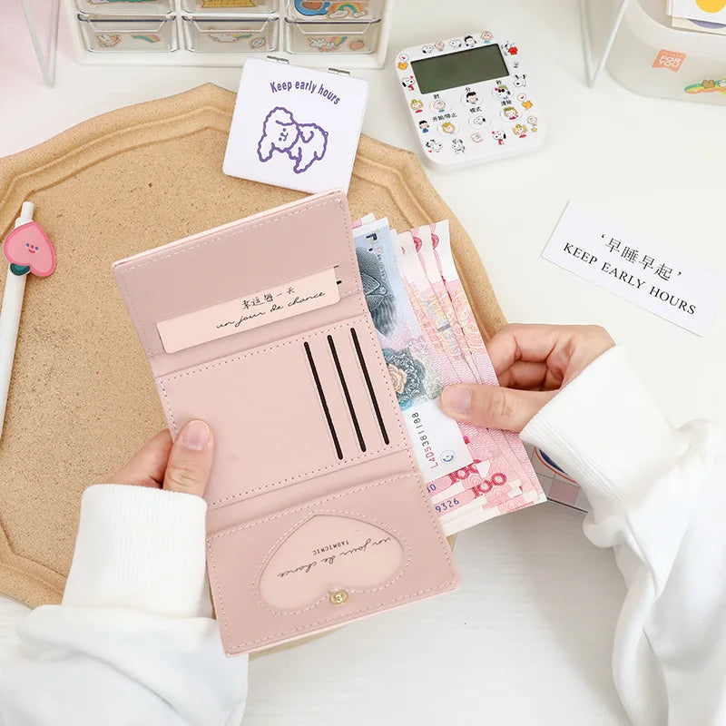 Cute Pig Wallets for Girls - PU Leather Money Purse