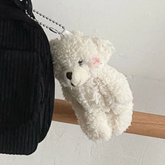 Cartoon Messenger Tote Bag Corduroy Bear Student Shoulder Bag