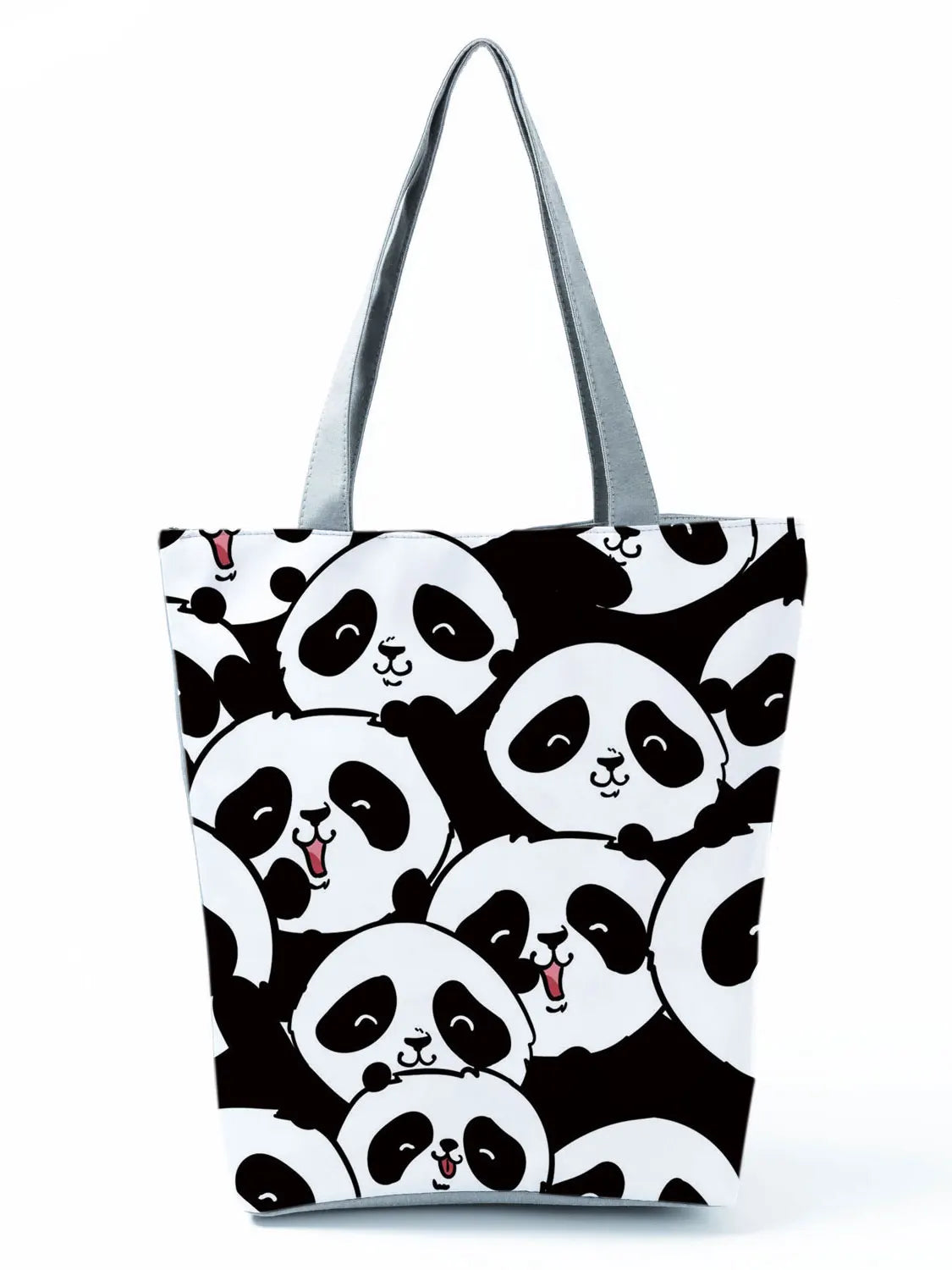 Panda Tote Bag for Women Large Capacity Shopping Bag