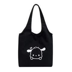 Cartoon Shoulder Bag Creative Portable Canvas Bag Large Capacity