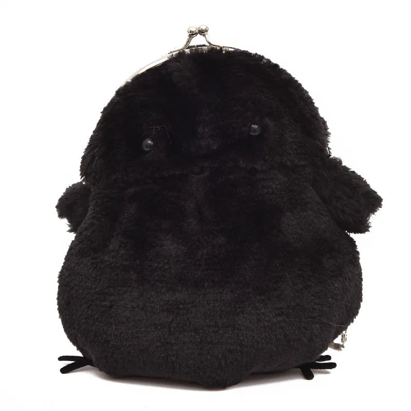 Chick Shoulder Bag Plush Stuffed Animal Crossbody Bag