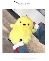 Chick Shoulder Bag Plush Stuffed Animal Crossbody Bag