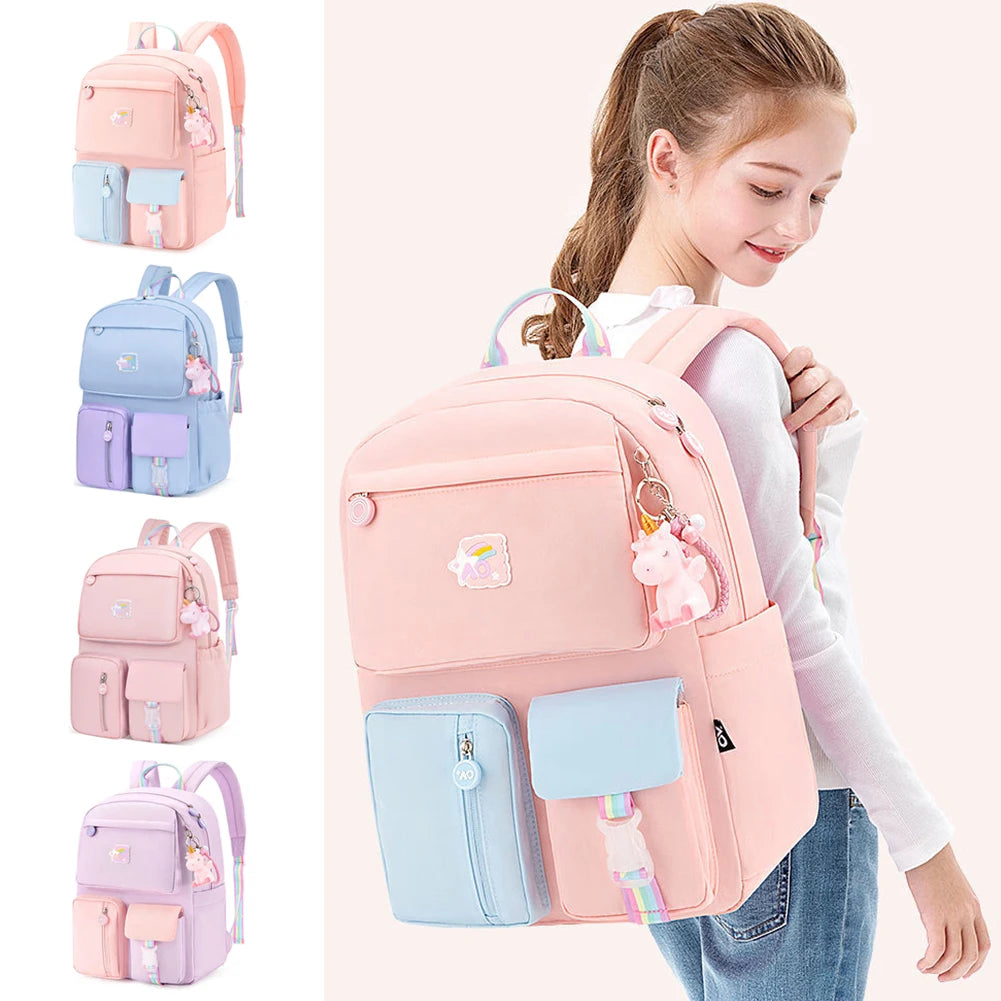 Mini Schoolbag for Young Female Students