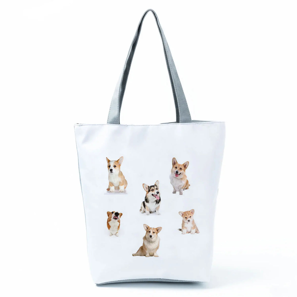 Corgi Printed Handbag High Capacity Women Shoulder Bag