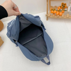 Pink School Bags For Teenage Girls Large Capacity Satchels