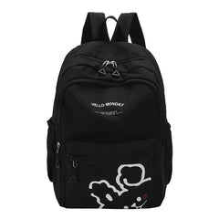 Pink School Bags For Teenage Girls Large Capacity Satchels