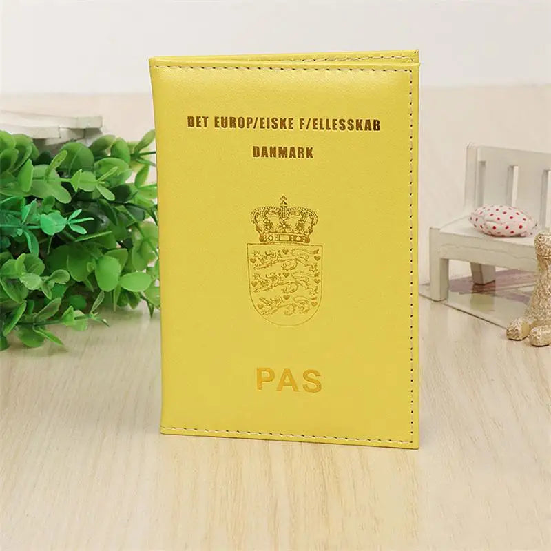 Denmark Passport Cover for Business Travel