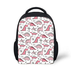 Dinosaur Print Kid Bag Cartoon Mini Kids Bookbag Mochila