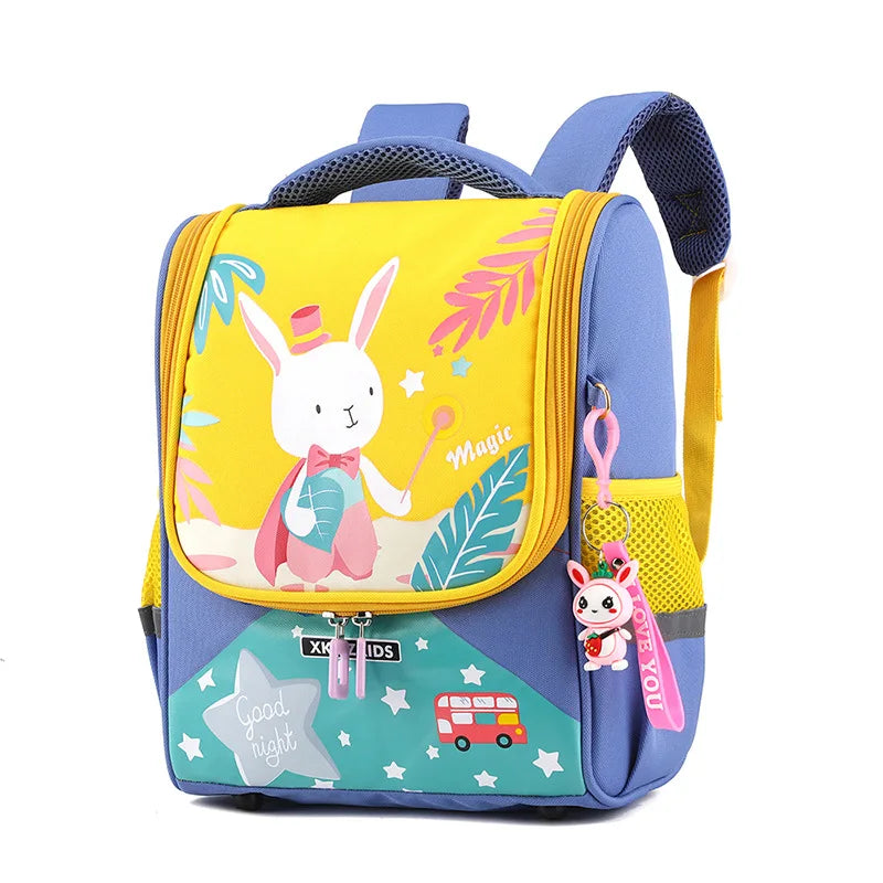 Dino Rabbit Kindergarten Schoolbag Boys Girls Backpack 2-6