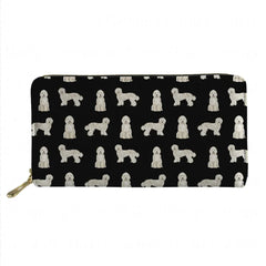 Leather Wallet Women Small Long Cash Purse Money Phone Bag