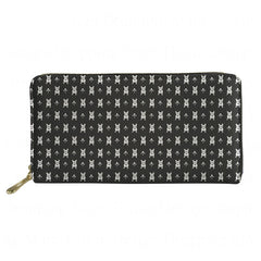 Leather Wallet Women Small Long Cash Purse Money Phone Bag