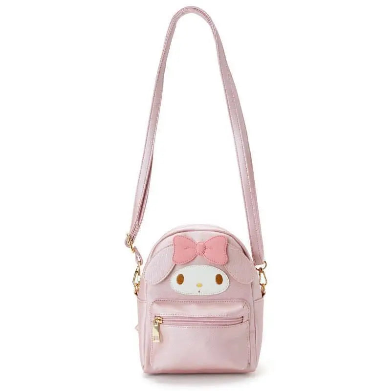 Casual Pu Backpack Crossbody Bag Small Travel Backpack