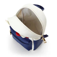 Casual Pu Backpack Crossbody Bag Small Travel Backpack
