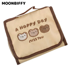 Portable Makeup Organizer Bag Large Capacity Travel Cosmetic Bag