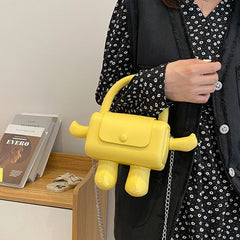 Small PU Leather Crossbody Bag for Women, Summer Shoulder Handbag