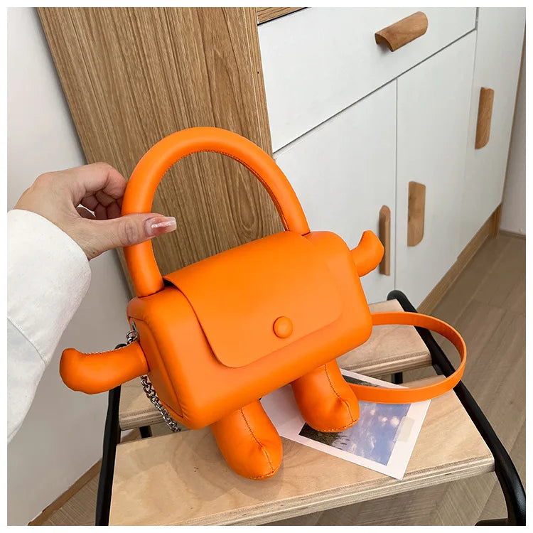 Small PU Leather Crossbody Bag for Women, Summer Shoulder Handbag