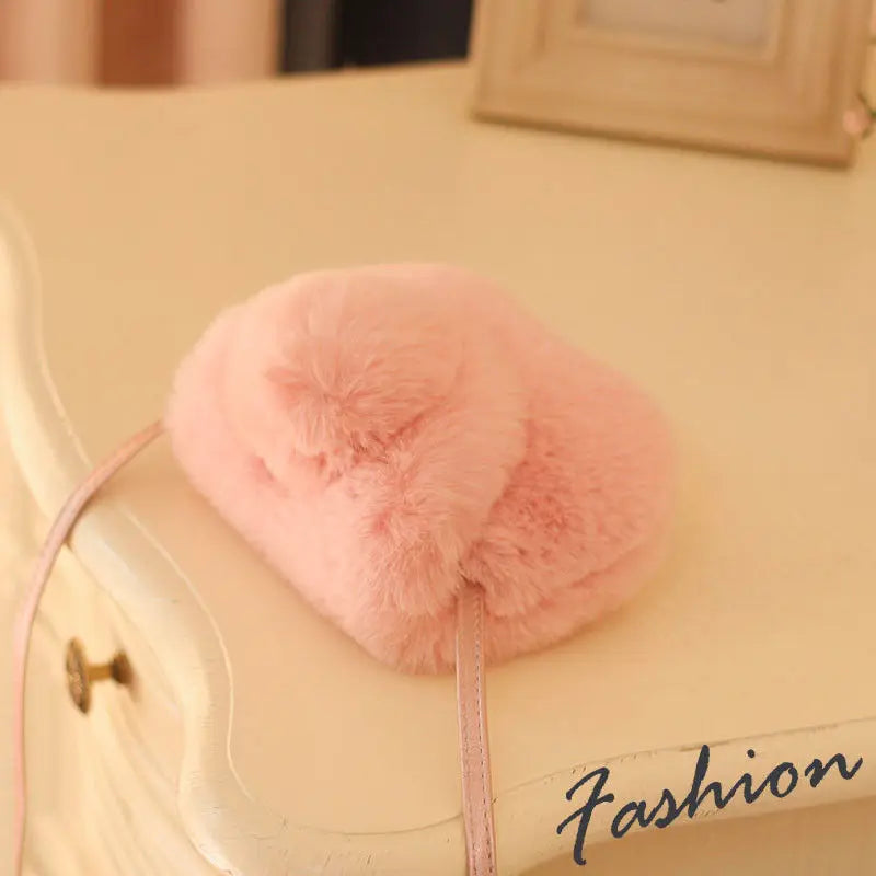 Girl Lovely Soft Ball Shoulder Bag for Kids