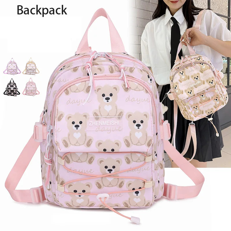 Women's Oxford Rucksack Mini Bagpack Waterproof Travel Backpack