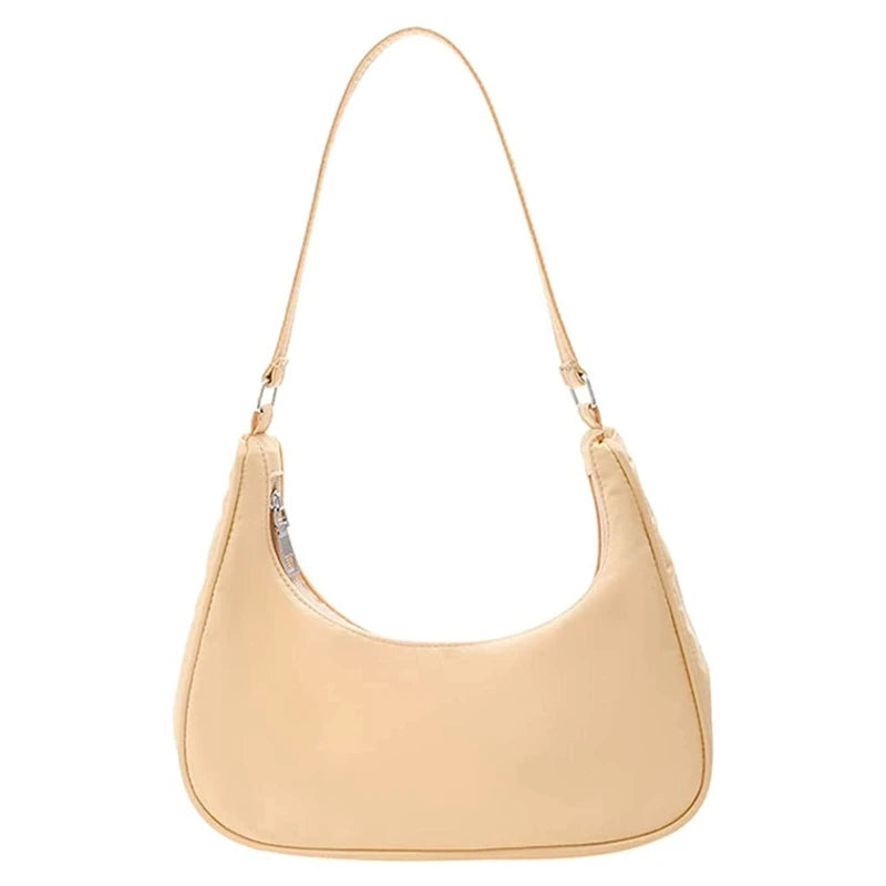 Nylon Hobo Tote Bag Small Purse for Women