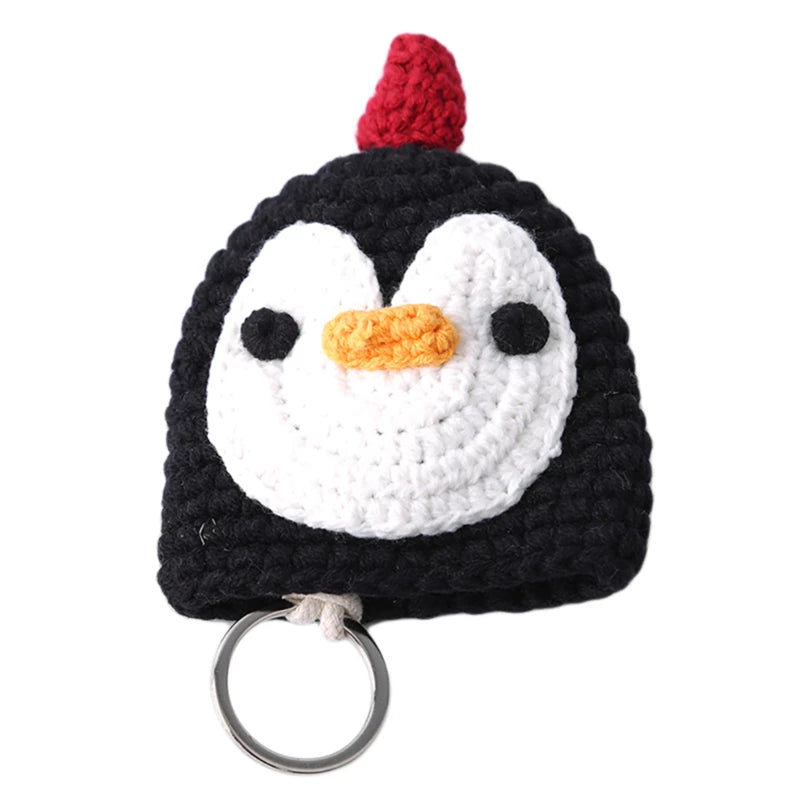 Knitting Animal Key Wallet Key Ring Holder for Women