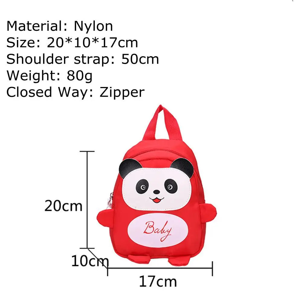 Panda Cartoon Kids Bag Mini Backpack Baby Bag For Toddler