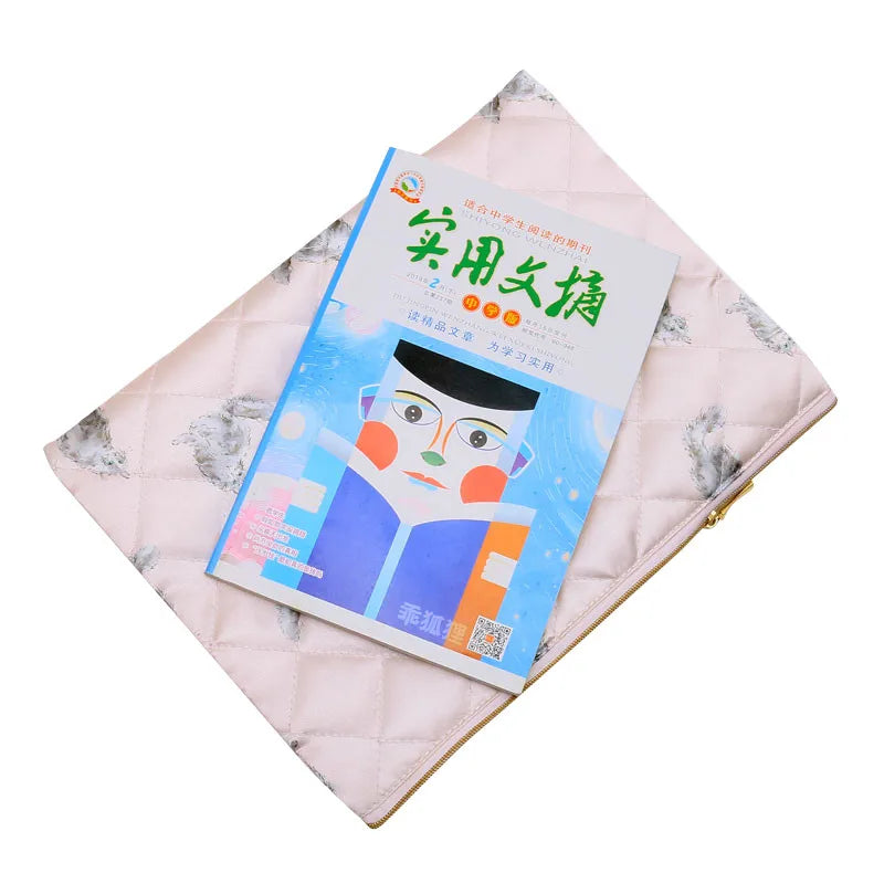 Persian Cat Tablet Bag Shockproof Protection Travel Makeup Organizer