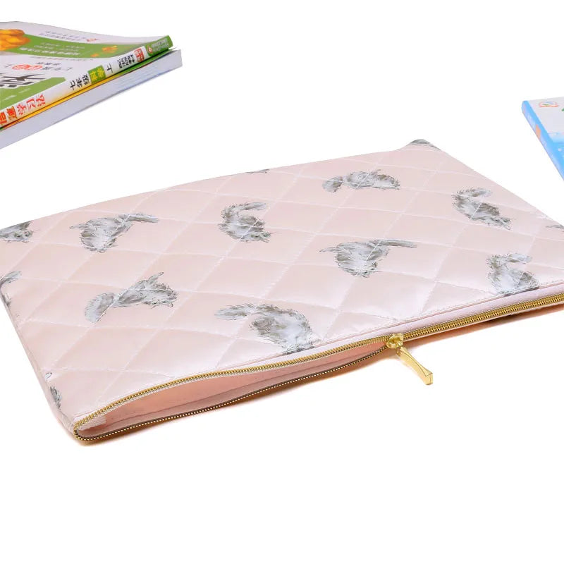 Persian Cat Tablet Bag Shockproof Protection Travel Makeup Organizer