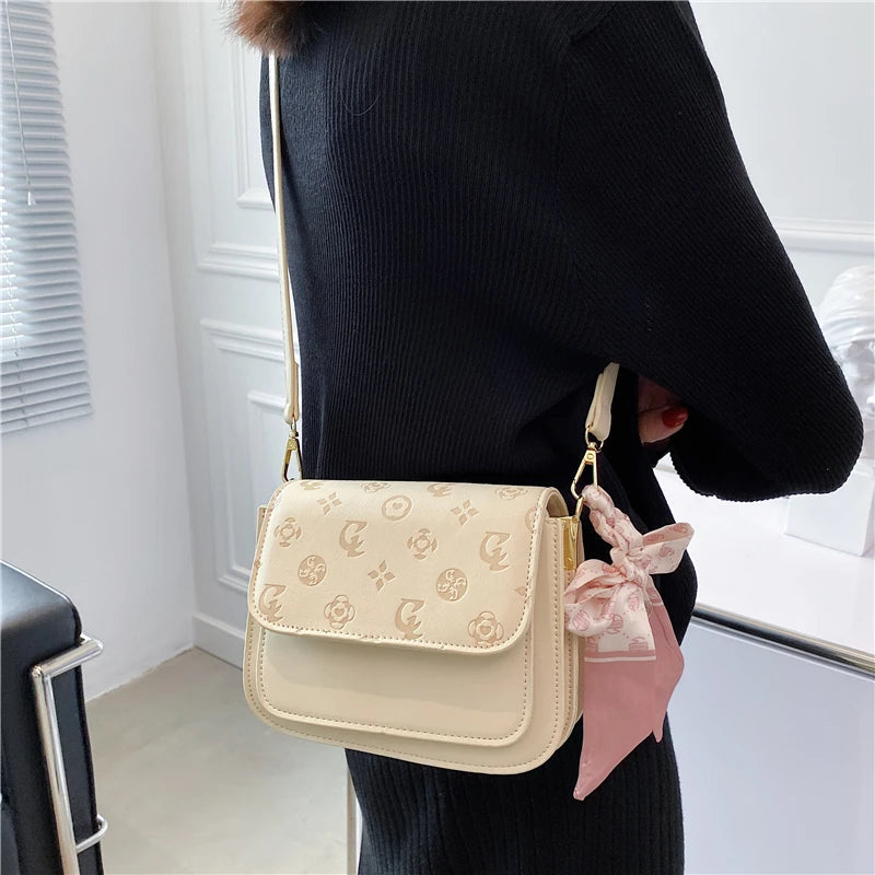 Small Handbags Bow-knot Ladies Messenger Bag Trending Flap Crossbody Bag