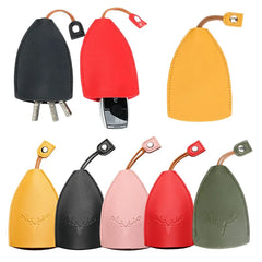 Elk Cartoon Key Wallet Holder Case - Creative Keychain Pouch