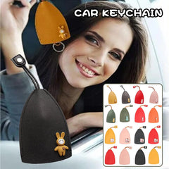 Cartoon Leather Car Holder Pouch Large Capacity