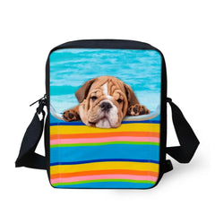 Puppy Dog Shoulder Messenger Bag for Boys