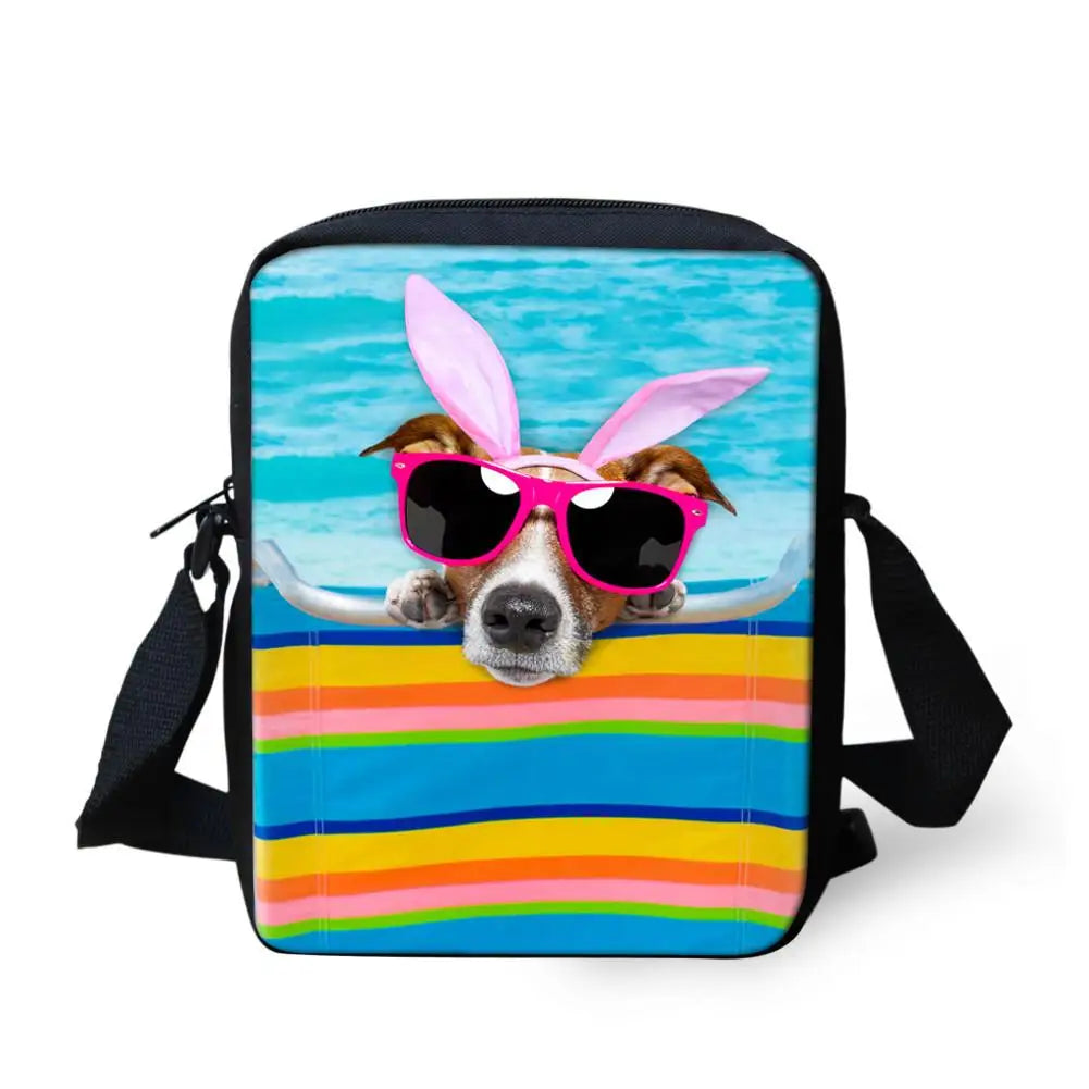 Puppy Dog Shoulder Messenger Bag for Boys