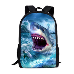 Shark 3D School Bag for Boys Girls Back Pack Kids Backpacks Schoolbag