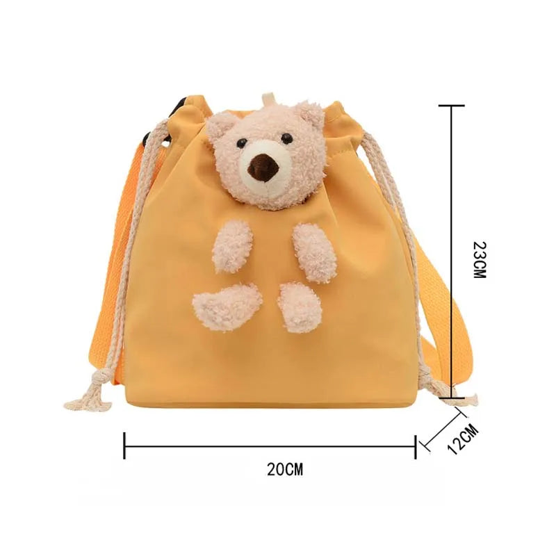Japanese Bear Shoulder Bag for Girls