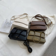 Small PU Leather Totes Shoulder Bags Winter Crossbody Bag