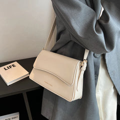 Small PU Leather Totes Shoulder Bags Winter Crossbody Bag