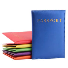 Soft PU Leather Women Passport Cover
