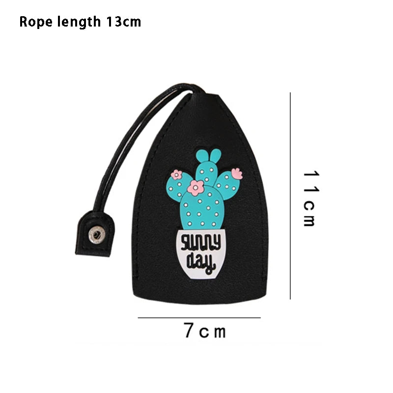 Strawberry Pig Unisex Key Bag PU Leather Key Wallets