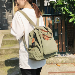 Student Waterproof Backpack Female Women Vintage School Bag Girl