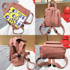 Student Backpack Female Women Vintage School Bag Girl