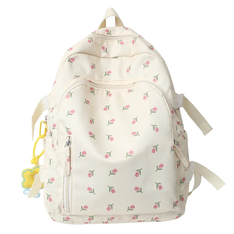 Casual Student Backpack High Capacity Laptop Schoolbag