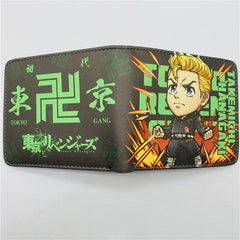 Tokyo Revengers Cartoon Anime PU Leather Short Wallet Cosplay Gift