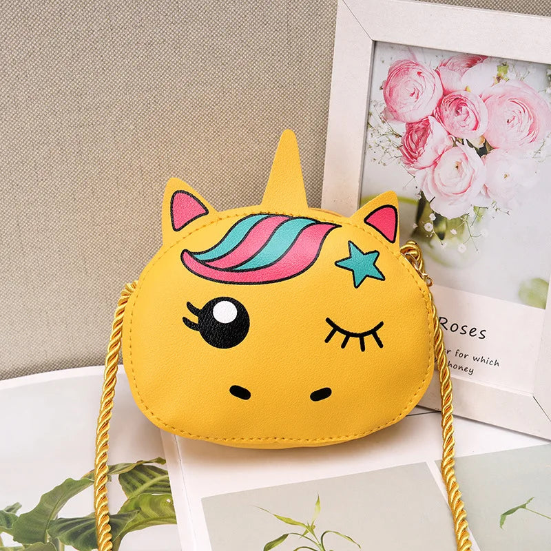 Unicorn Children's Small Crossbody Bag Mini Coin Purse Handbag