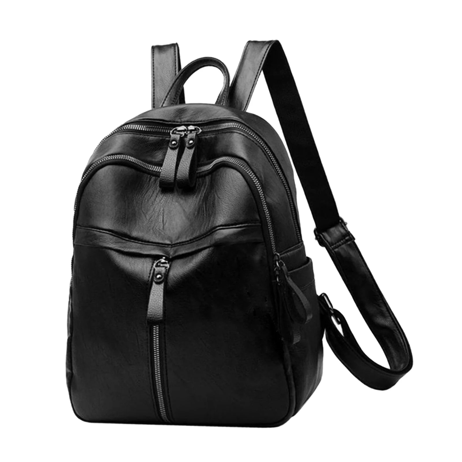 Women Backpack PU Leather Travel Casual Purse Schoolbag Small