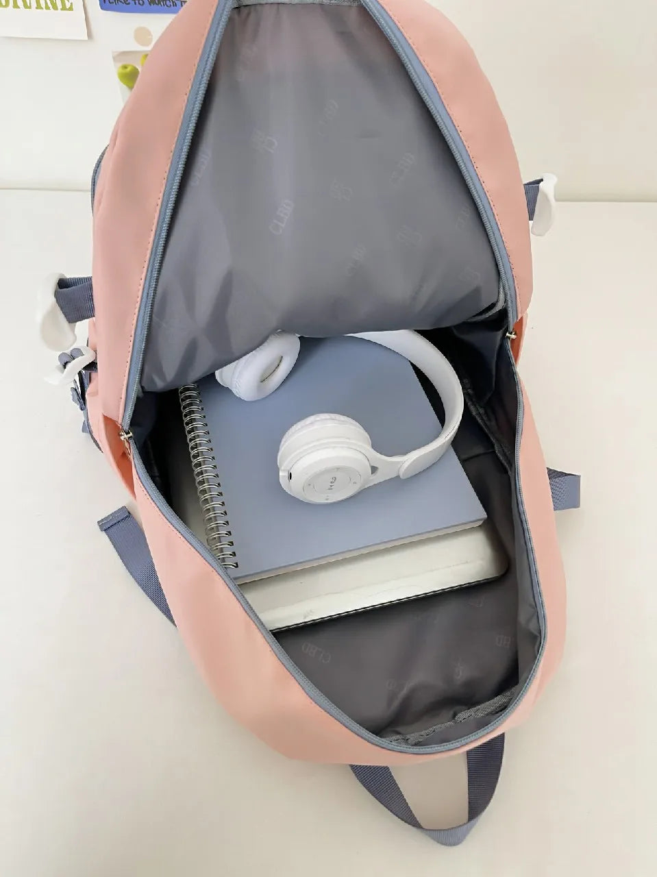 Women Multi-Pocket Waterproof School Backpack