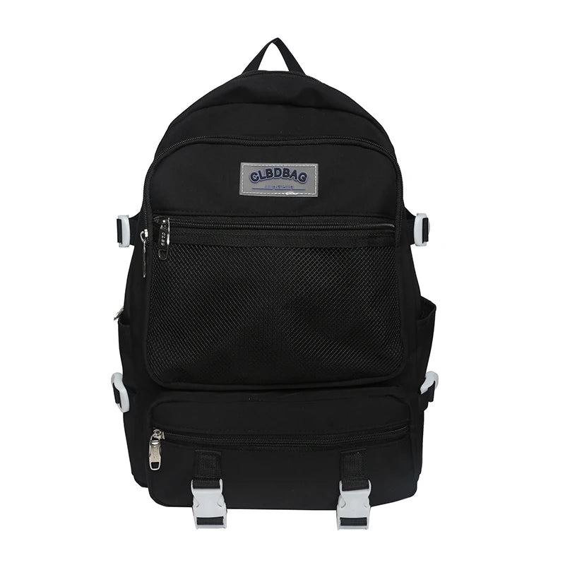 Women Multi-Pocket Waterproof School Backpack
