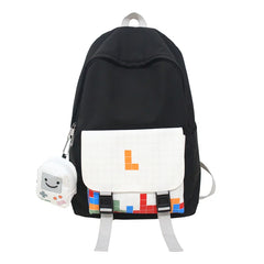 Women School Bag Girls Nylon Travel Rucksack Anti Theft Bookbag Waterproof